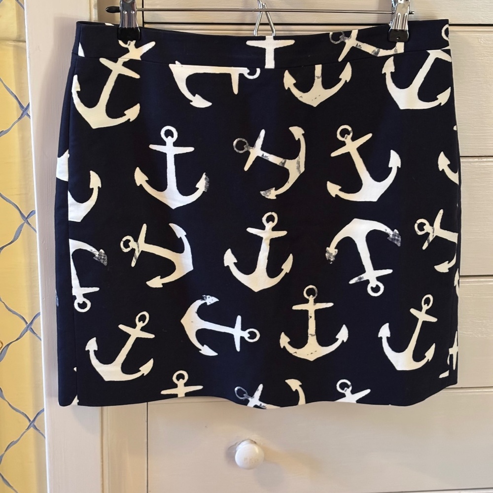 J. Crew Nautical Skirt 10